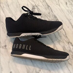 NOBULL Black Knit Low-Profile Training Shoes